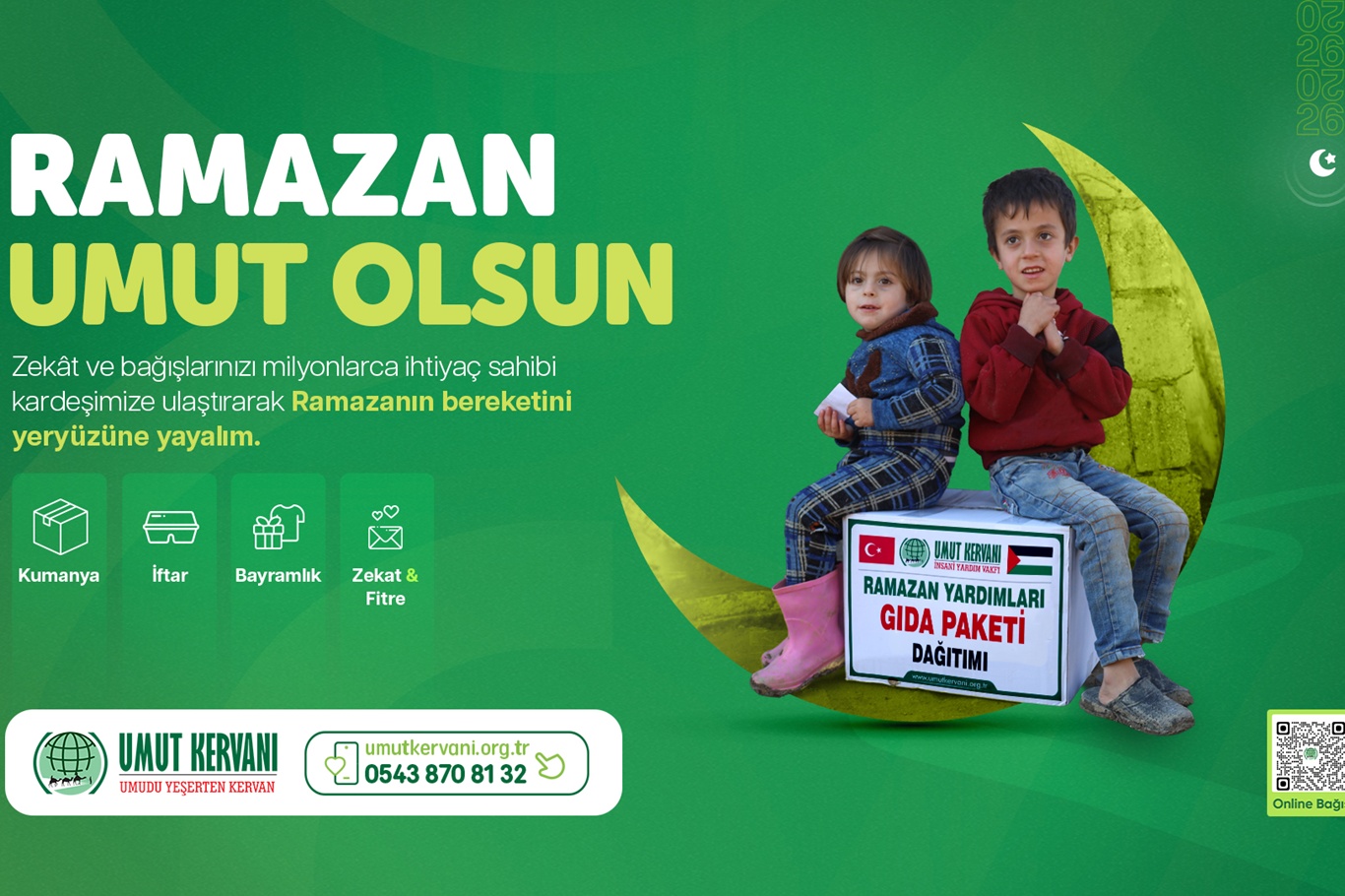 Umut Kervanı Ramazan ayı çalışmalarını başladı