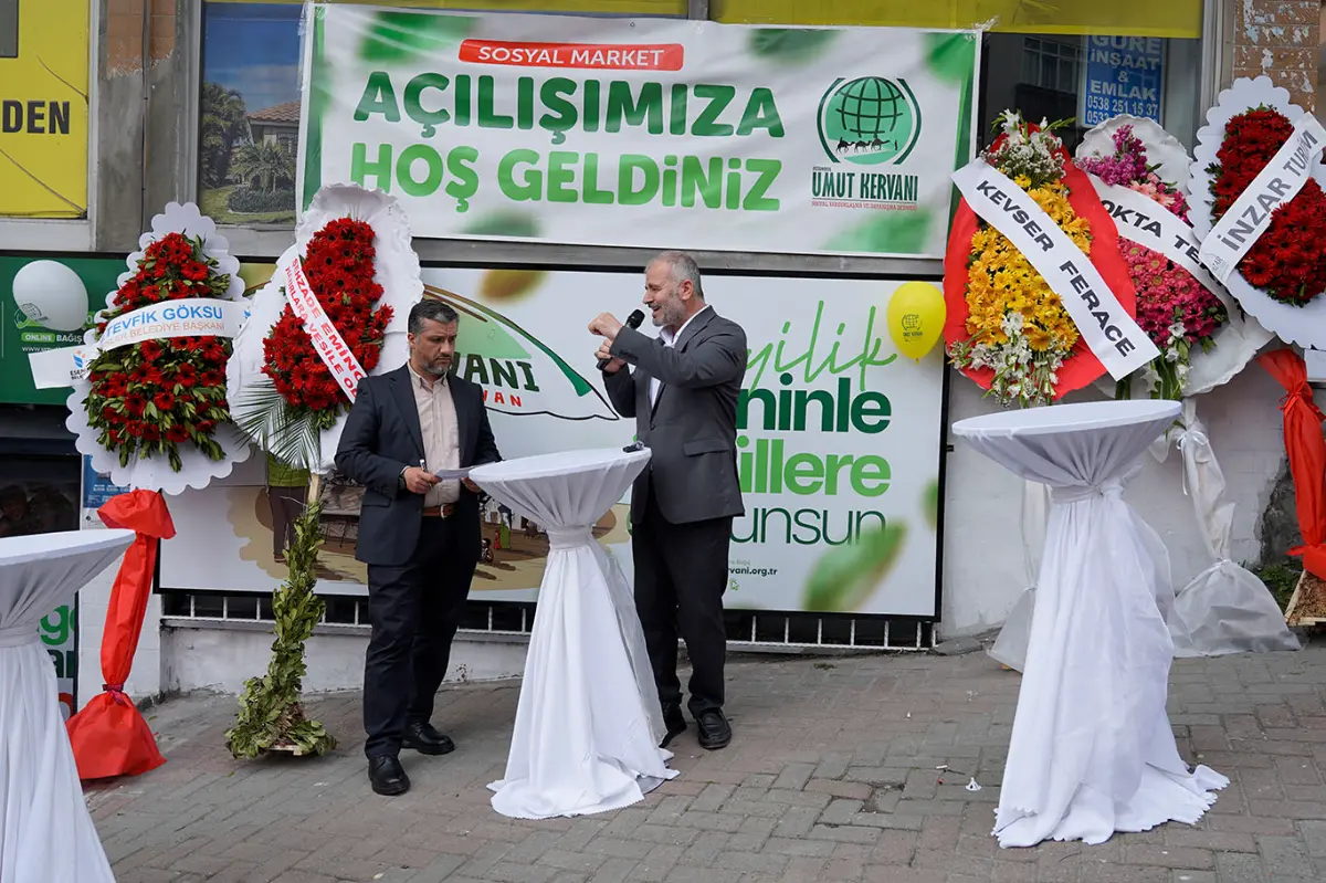 Umut Kervanı'ndan Bağcılar'da sosyal market galeri görseli 7
