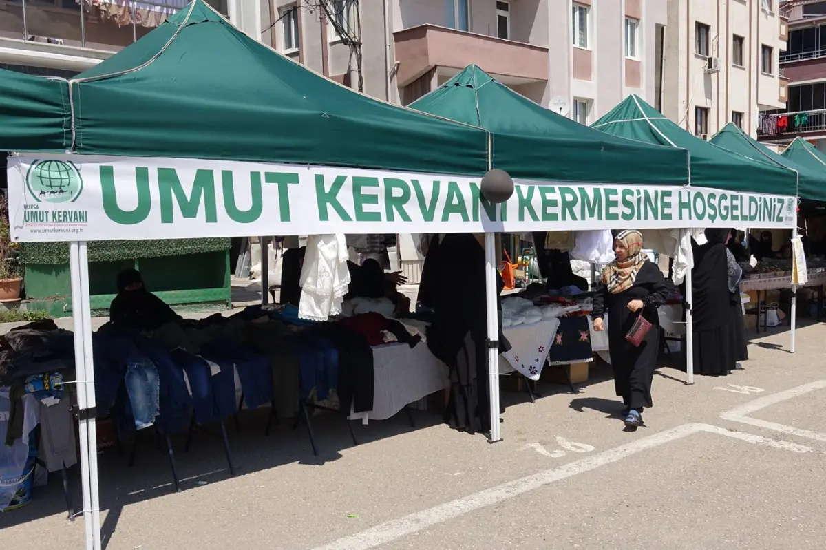 Bursa Umut Kervanı Kurban Bayramı öncesi ihtiyaç sahipleri yararına kermes düzenleyecek galeri görseli 3