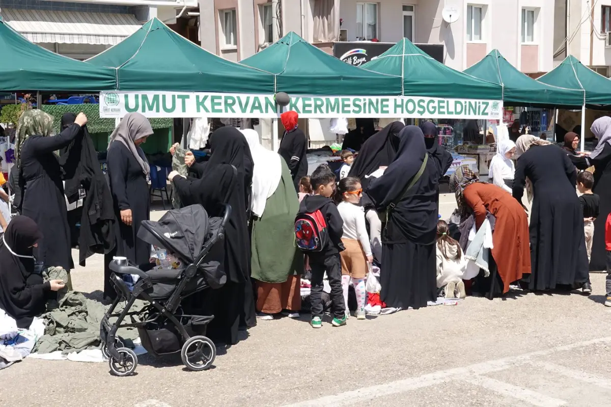 Bursa Umut Kervanı Kurban Bayramı öncesi ihtiyaç sahipleri yararına kermes düzenleyecek galeri görseli 2