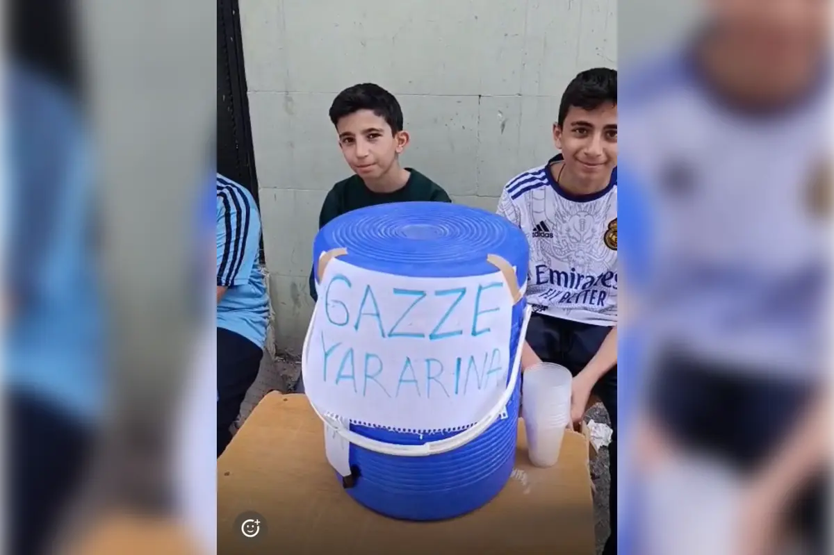 Minik yüreklerden Gazze’ye limonata gelirli destek galeri görseli 1