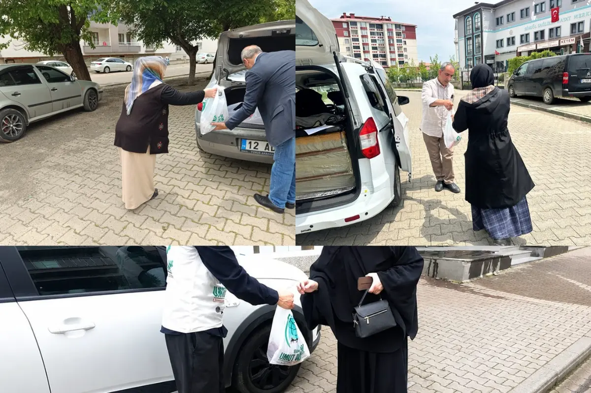 Bingöl Umut Kervanı binlerce aileye kurban eti dağıttı