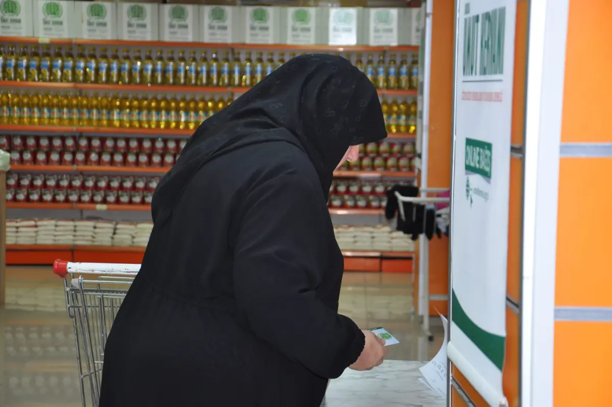 Bursa Umut Kervanı sosyal market projesiyle yüzlerce ailenin ihtiyacını karşıladı galeri görseli 18