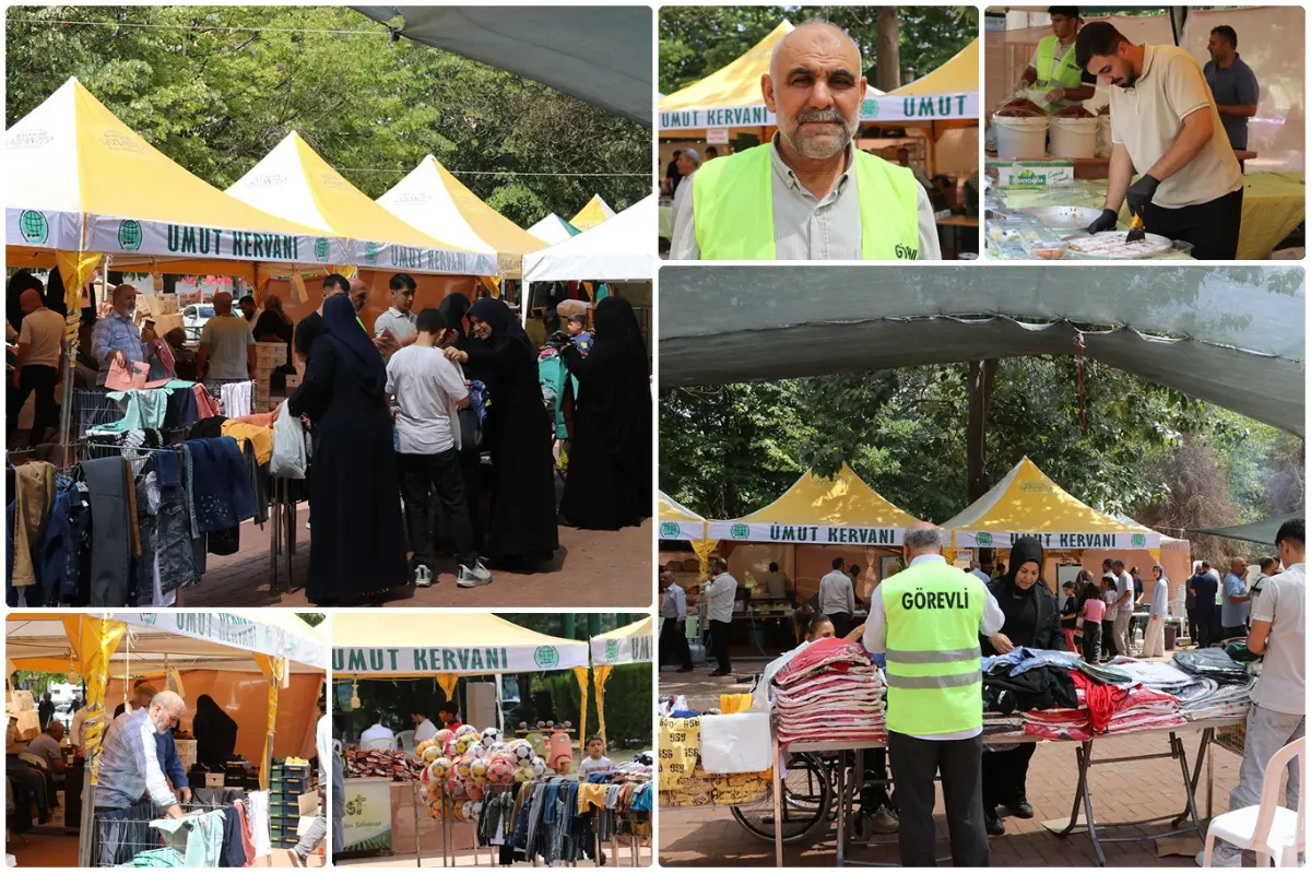 Gaziantep Umut Kervanının geleneksel kermesi başladı