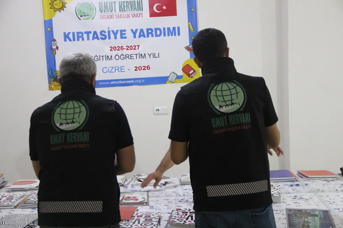 Cizre Umut Kervanı Derneğinden ihtiyaç sahibi öğrencilere kırtasiye yardımı galeri görseli 8