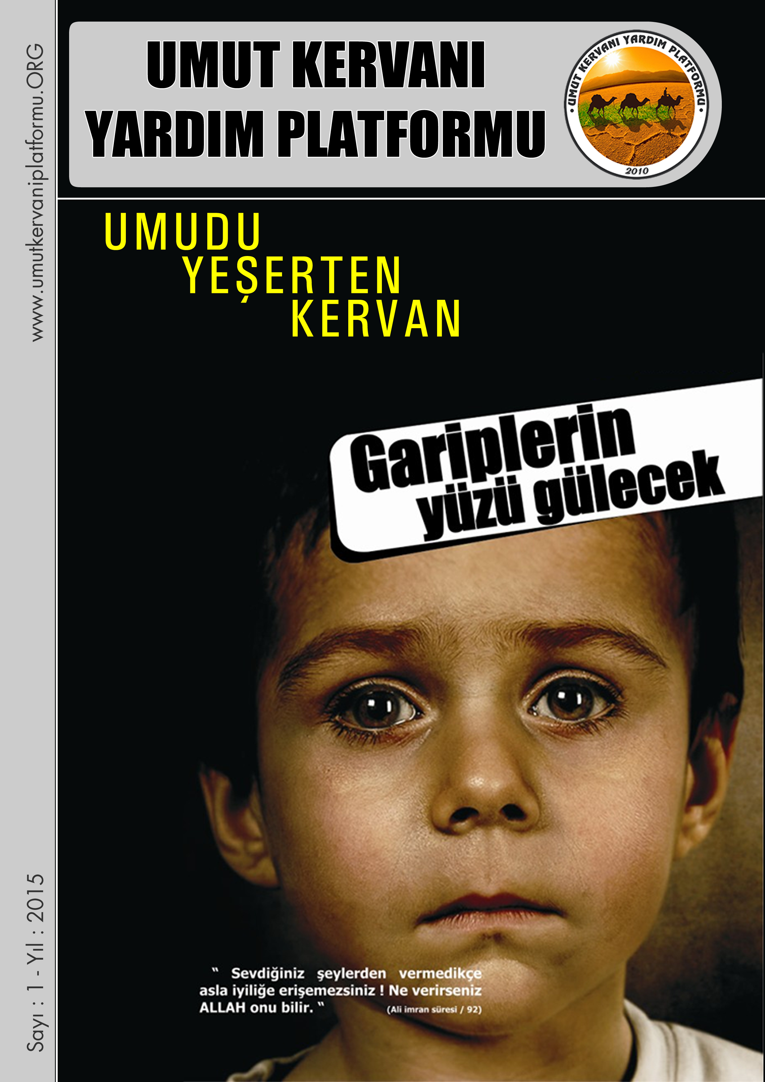Umut Kervanı Faaliyet kataloğu 2014 Yılı Özel Sayısı Yayımlandı